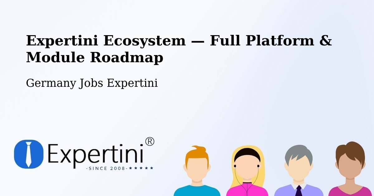 Expertini Ecosystem — Full Platform & Module Roadmap – Beuren